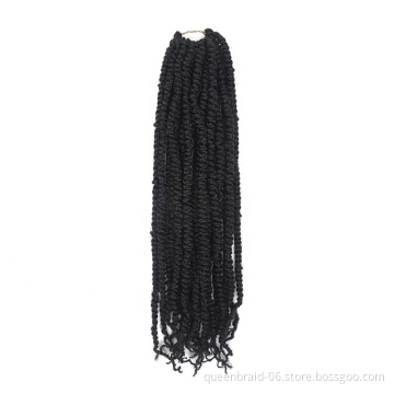 20 inch Pre-twisted Passion Twist Hair Ombre Crochet Hair Pre-looped Crochet Braids Synthetic Braiding Hair